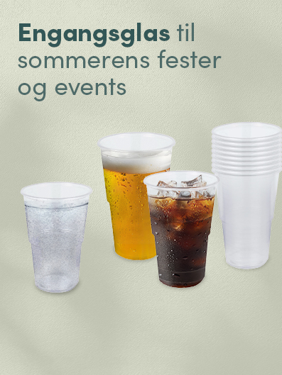 Forside: Engangsglas generelt
