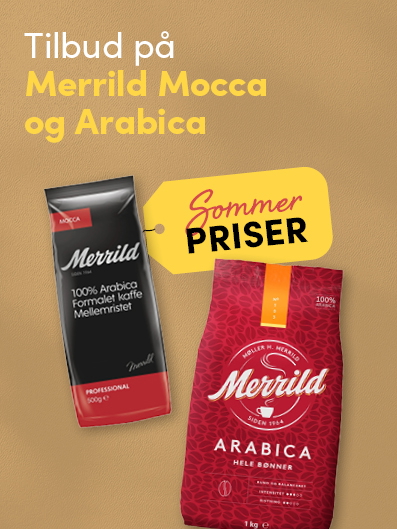 Forside: Merrild Mocca Arabica Sommerpriser