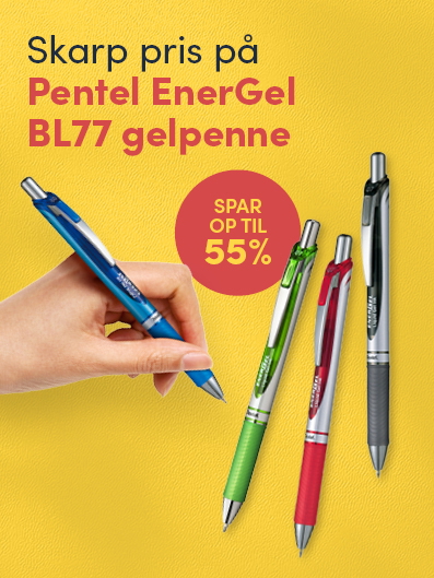 Forside: Pentel Energel BL77 tilbud