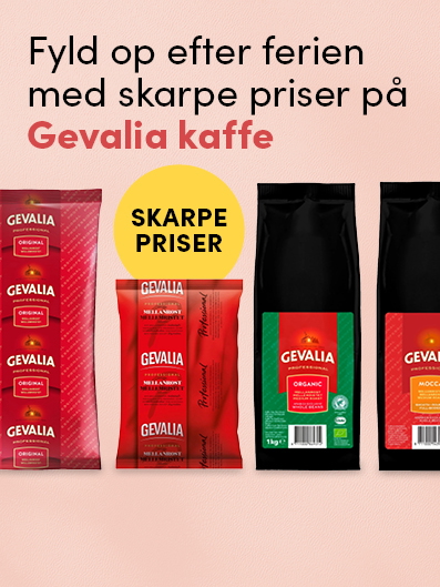 Forside Aug-26: Gevelia tilbud