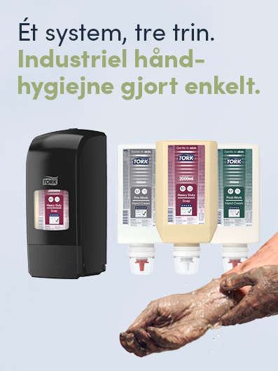 Forside Okt-26: Tork Industri Håndhygiejne