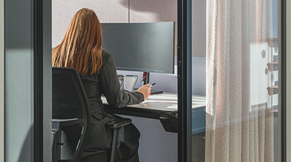 Sådan sidder du rigtigt ved computeren